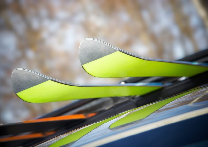 Aconcagua Porte-skis et snowboard magnétiques universels, fiables et sûrs